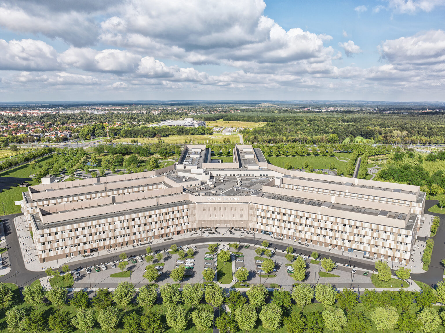 Wizualicja nowej siedziby DCOPiH